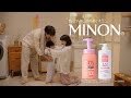 ミノンボディケアシリーズ「想っている」篇 6秒