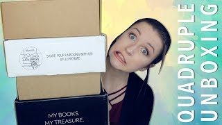 QUADRUPLE UNBOXING | May 2018