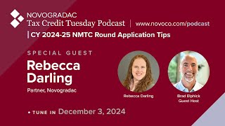 Dec 3, 2024 CY 2024 25 NMTC Round Application tips