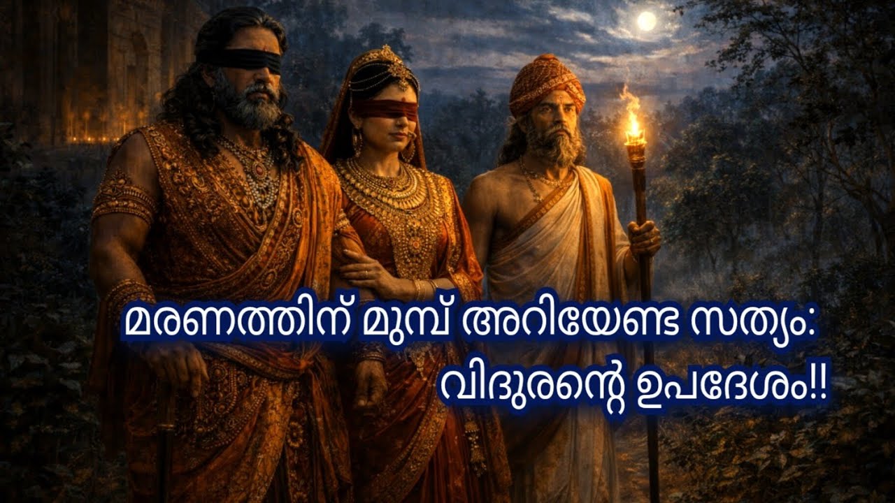 വിദുരന്റെ വാക്കുകൾ ധൃതരാഷ്ട്രനെ ഉണർത്തിയ രാത്രി #hindumythology #bhagavatham #motivation #bhakthi 