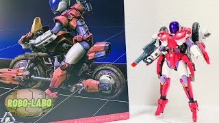 【RIOBOT】『1/12 バートレイ』変形させるよ⭐️ 突ッ張り少女ブルース / 機甲創世記モスピーダ