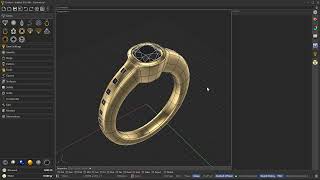 Drakon - Subd Solitaire Ring