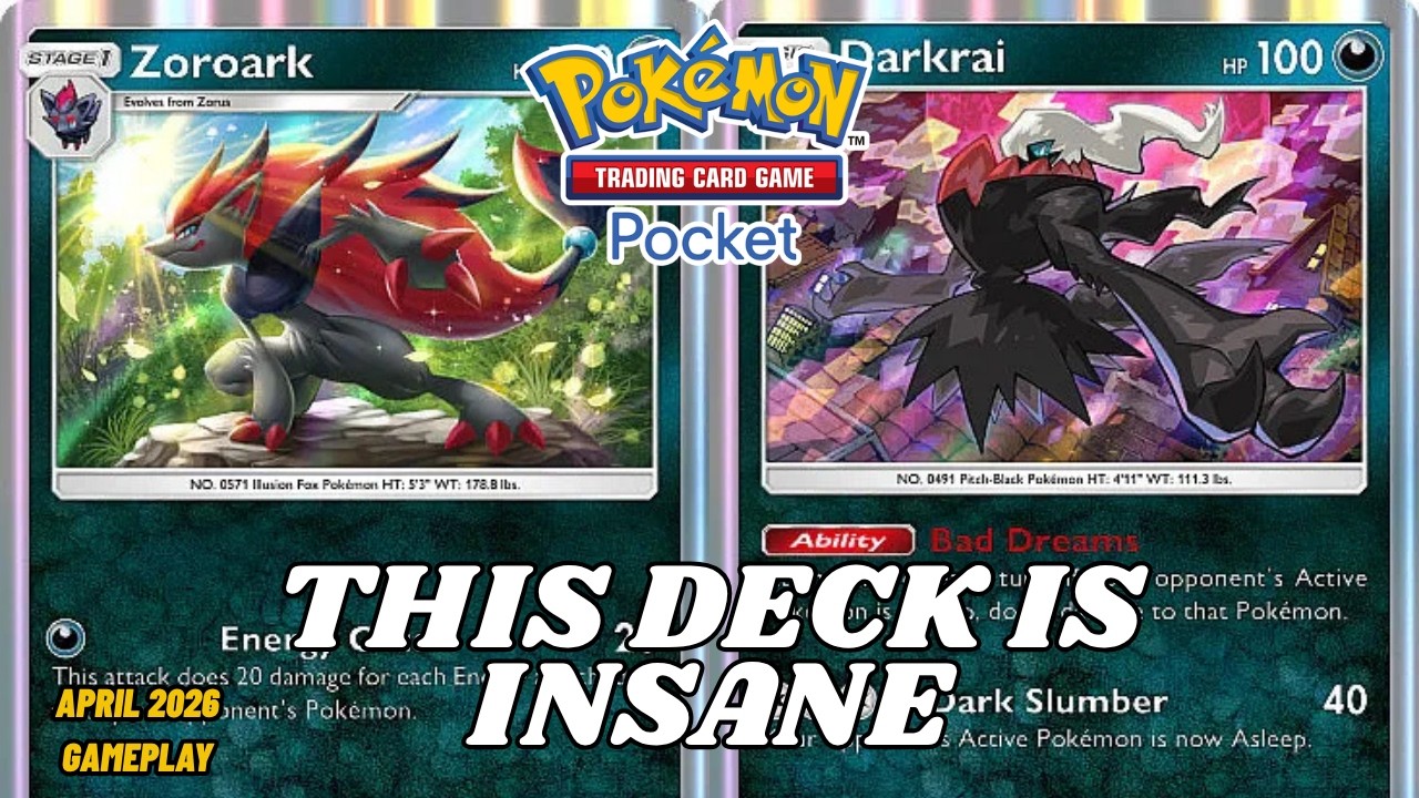 zoroark legendary pokemon card Had no idea this is 35 dollars! (other card for size comparison) : r/ [Colorless][Colorless] Riotous Beating 20 This attack does 20 damage for each of your Pokemon in play UNSTOPPABLE DARKNESS! ZOROARK & DARKRAI