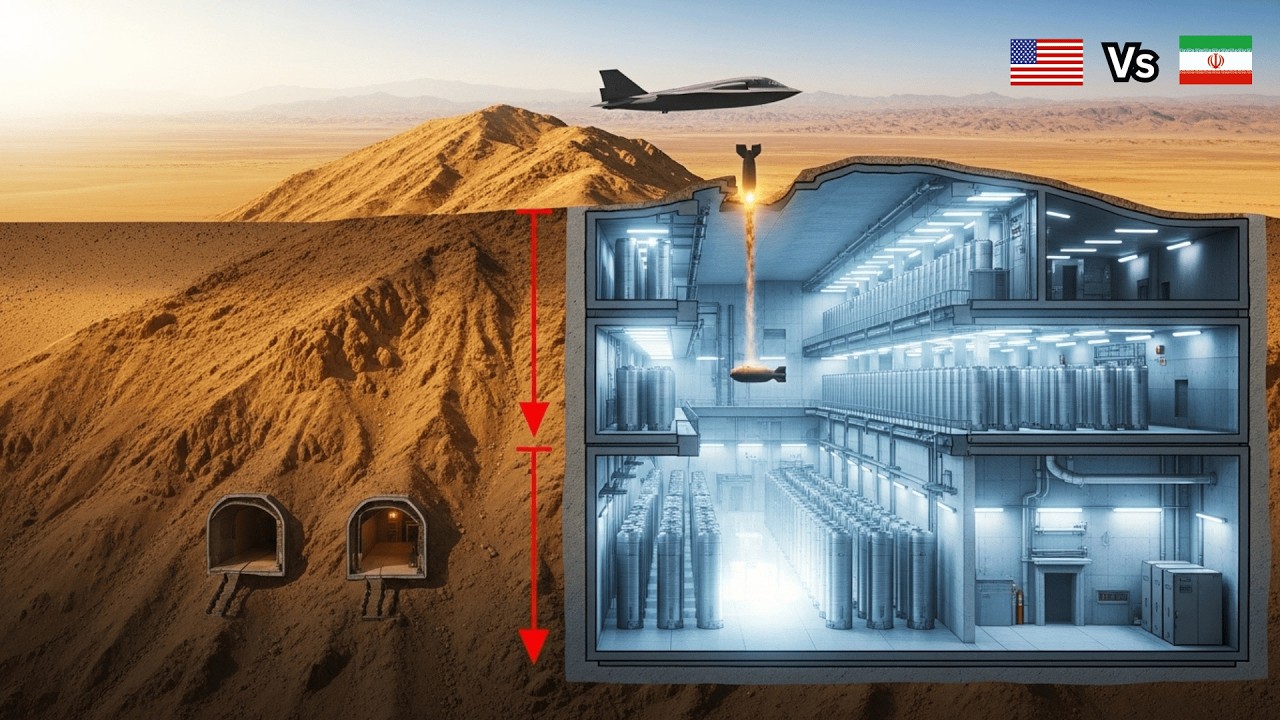 Inside the Impossible Bunker How Iran Built a $20 Billion Underground Nuclear City No Bomb Can Reach