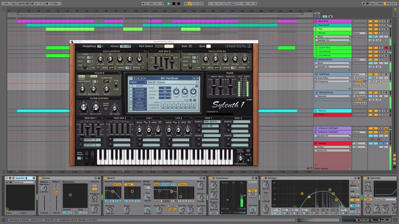Euphoria - Solardo Style Ableton 10 Techno Template