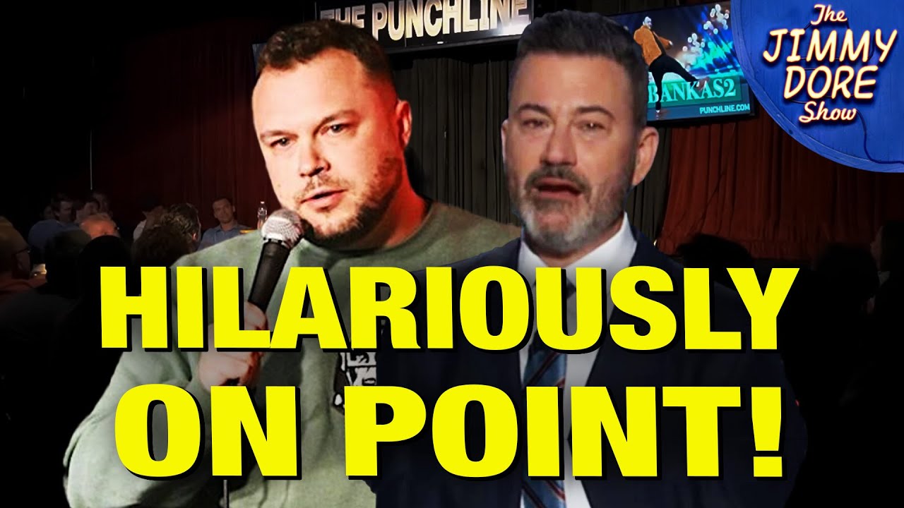 Comedian's Joke Cuts To THE HEART Of Jimmy Kimmel Hypocrisy!