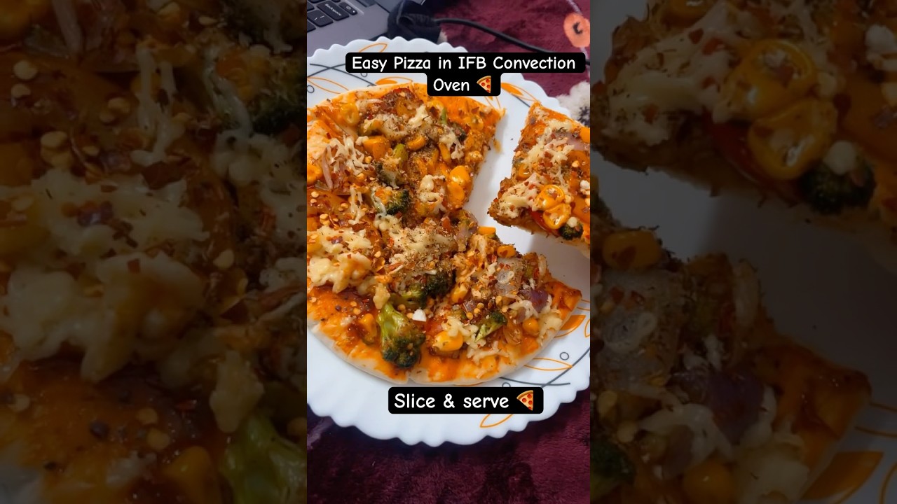 Easy Pizza🍕 in IFB Convection Oven 