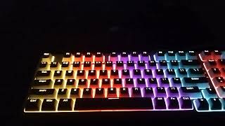 Evo Fox Katana X2 Mechanical Keyboard Lighting Modes #evofox #katana #mechanical #keyboard  screenshot 1