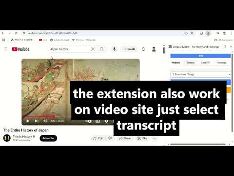 AI Quiz Maker - for study and test prep video preview 2