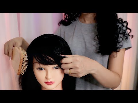 ASMR MÃE TE ARRUMANDO P/ ESCOLA