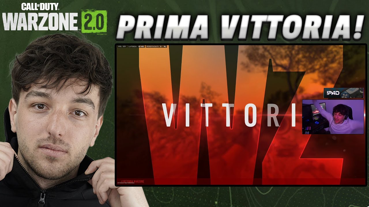 LA MIA PRIMA VITTORIA SU WARZONE 2! - YouTube