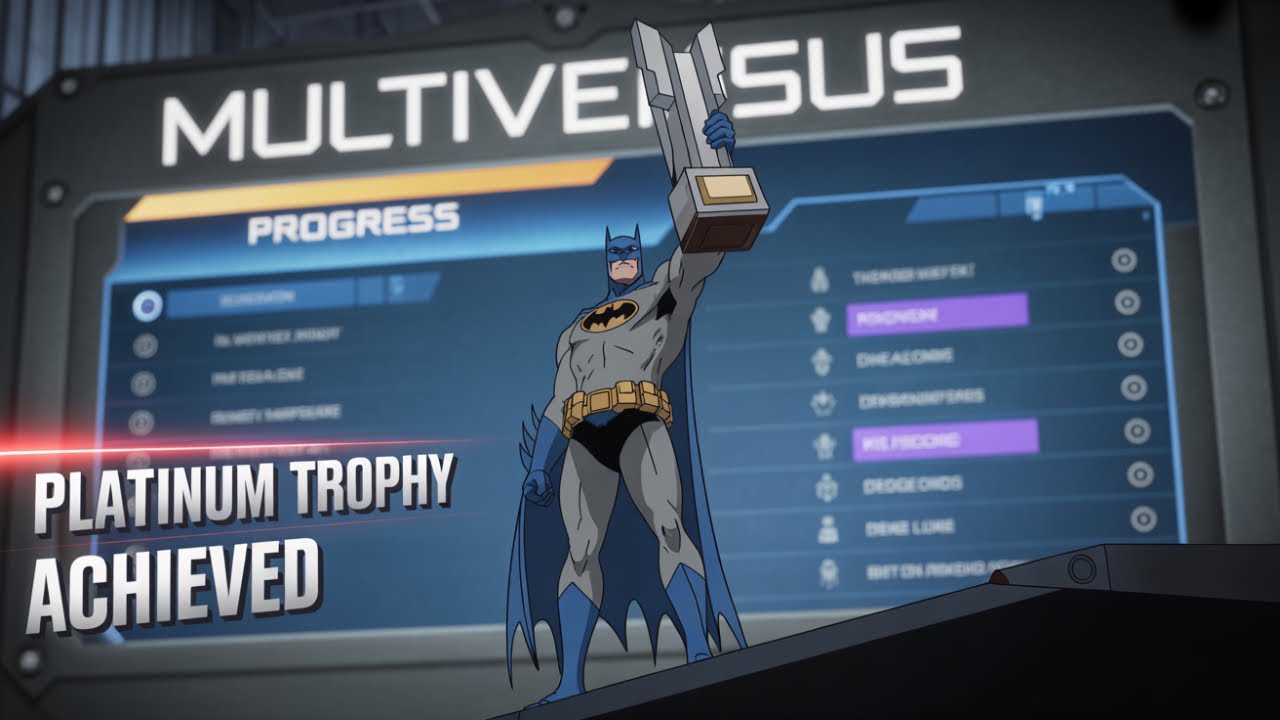 I Got the MultiVersus Platinum Trophy Two Days Before the Game Shut Down Forevermore