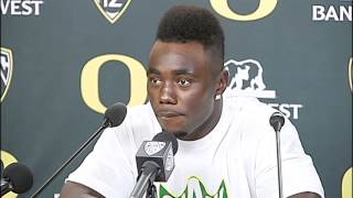 Kenjon Barner: Fresno St. postgame