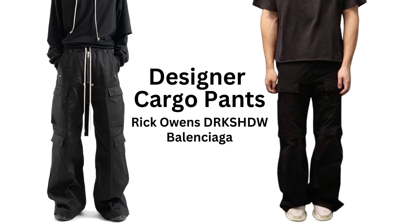 The Most Wanted Rick Owens DRKSHDW Pants EDFU SS23 Double Cargo
