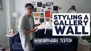 Can This Beginner Design the Perfect Gallery Wall? | Handmade Tested