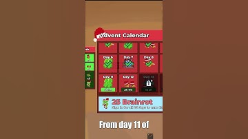Day 11 of the advent calendar in steal a brainrot #stealabrainrot #adminabuse #short #roblox