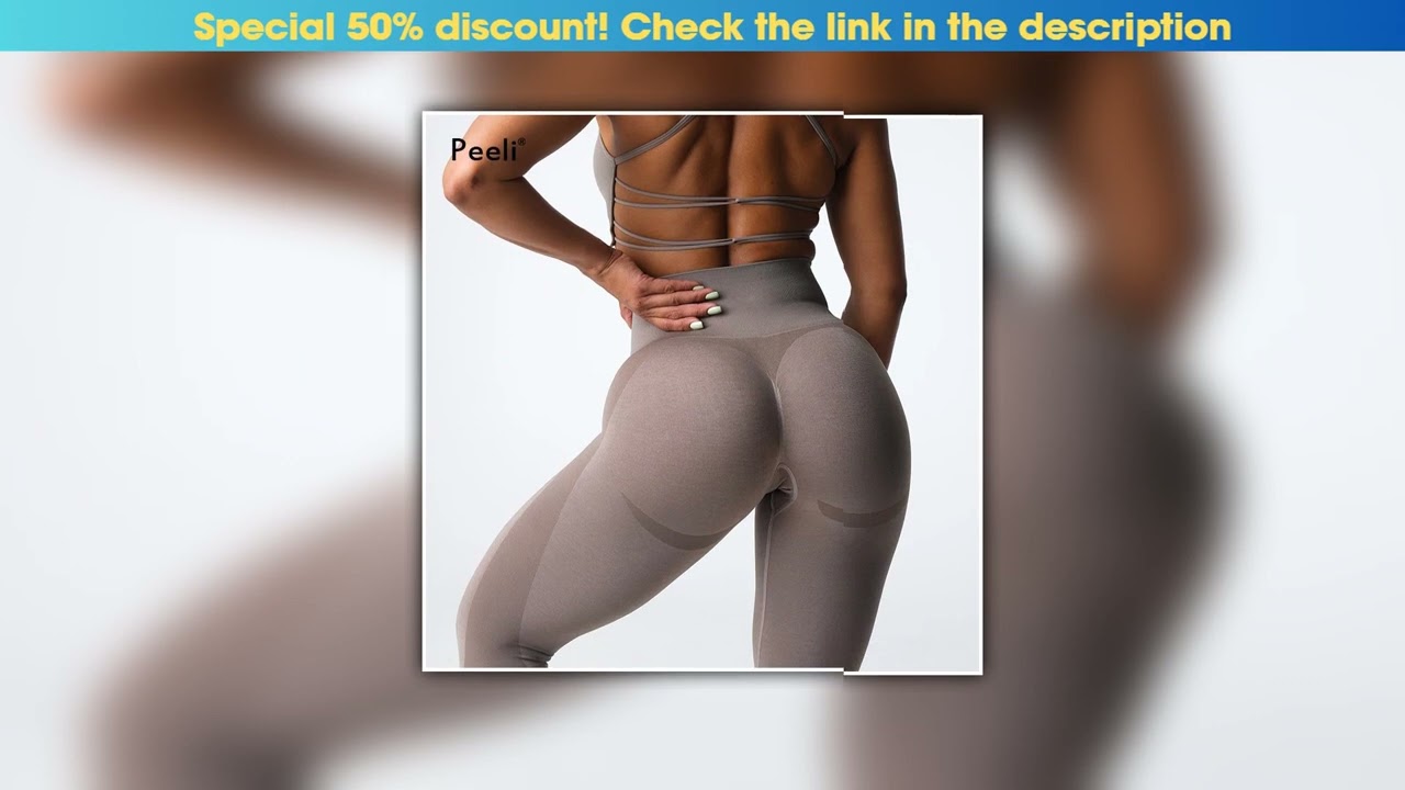 Best Contour 2.0 Seamless Leggings Women High Waist Yoga Pants Scrunch Butt Gym Leggings Booty Yoga