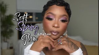 soft spring glam | makeup tutorial