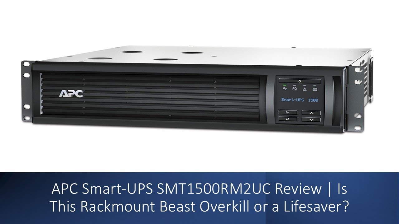 APC Smart-UPS SMT1500RM2UC Review | Is This Rackmount Beast Overkill or a Lifesaver?