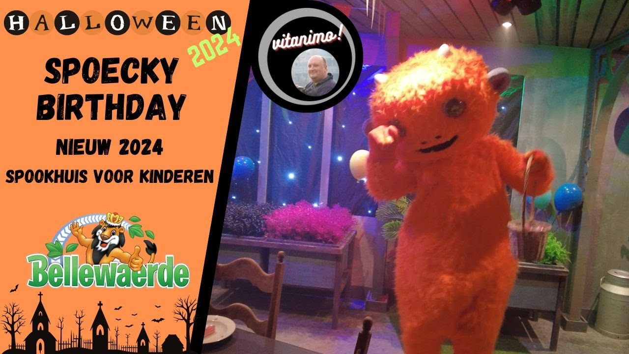 NIEUW 2024 spoeky birthday @Bellewaerde