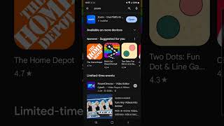 Zoom Mobile Client Installation - Android