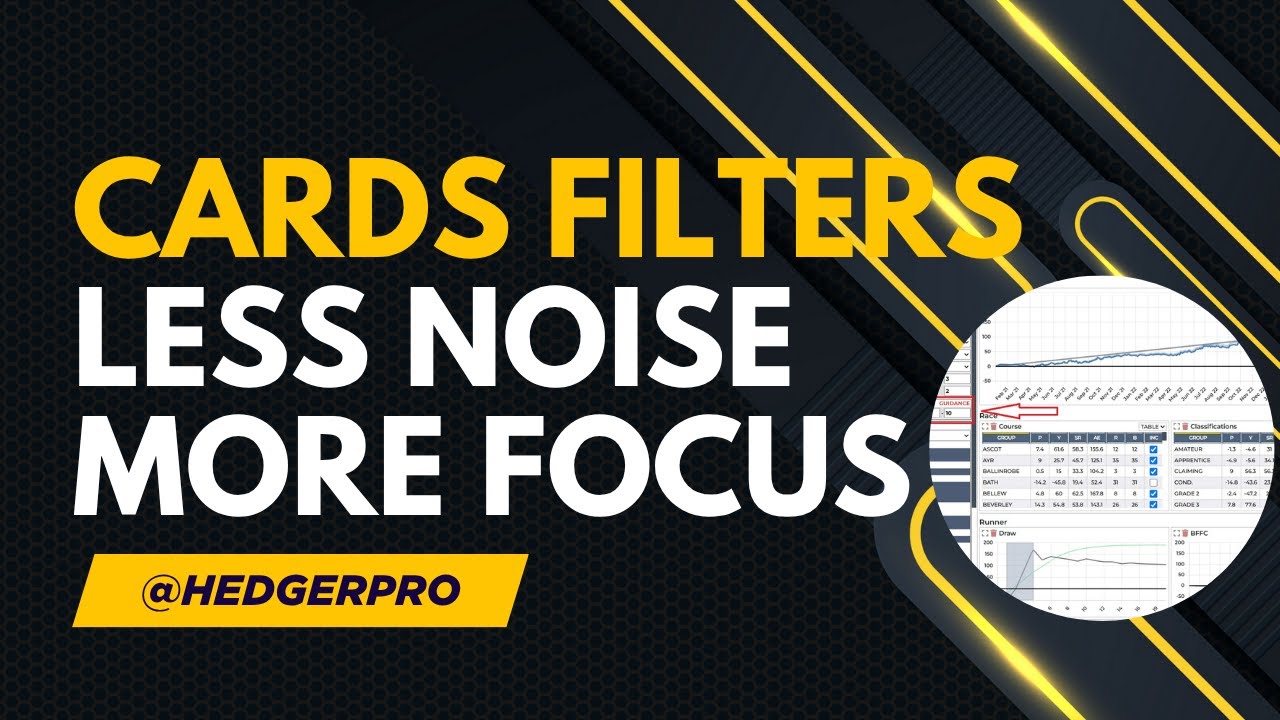 Enhanced Card Filters Less Noise, More Focus - YouTube