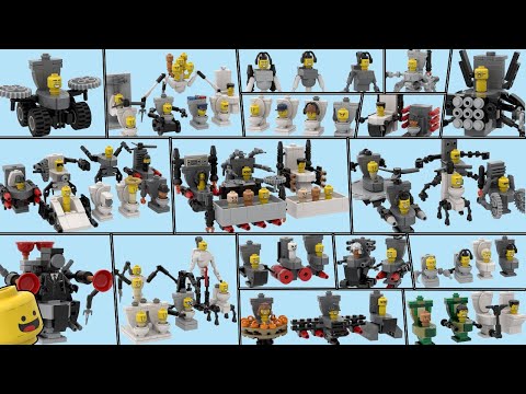 Skibidi Toilet LEGO: Building New Toilets from Episode 64 