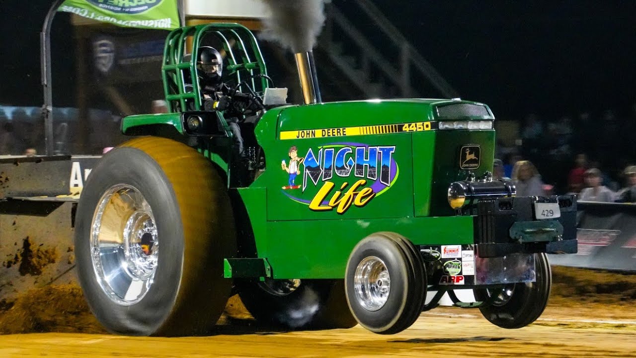 Tractor Pulling 2025! Hot Farm Tractors Pulling in Tampico, IN Friday session Pro Pulling League!
