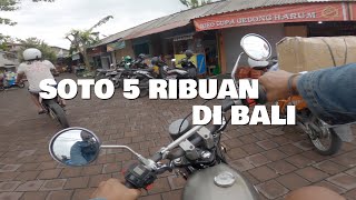 Motovlog Cb 100  Soto 5 Ribu Di Bali