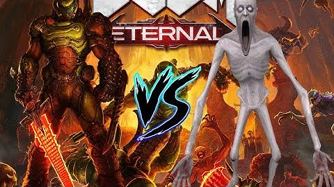 Doom slayer vs Scp 096-minecraft battle-animation-(Doom eternal) vs (Scp foundation)