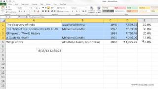 Useful Excel for Beginners - Chapter 4 Lesson 1 - Formatting Introduction