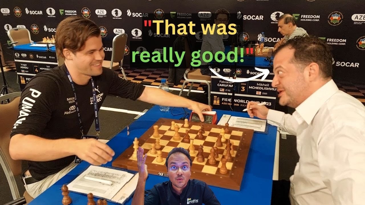 Magnus shocks his opponent #chess #chesstok #magnuscarlsen