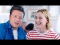Saoirse Ronan Talks with Jamie Oliver About Acting & Ireland | Jamie and Jimmy's Friday Night Feast