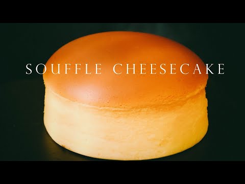 So EASY! NO Cream Cheese Soufflé Cheesecake