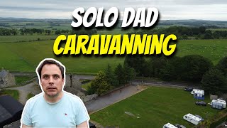 ALONE Dad Caravaning with Daughters - West Bolam Farm CL