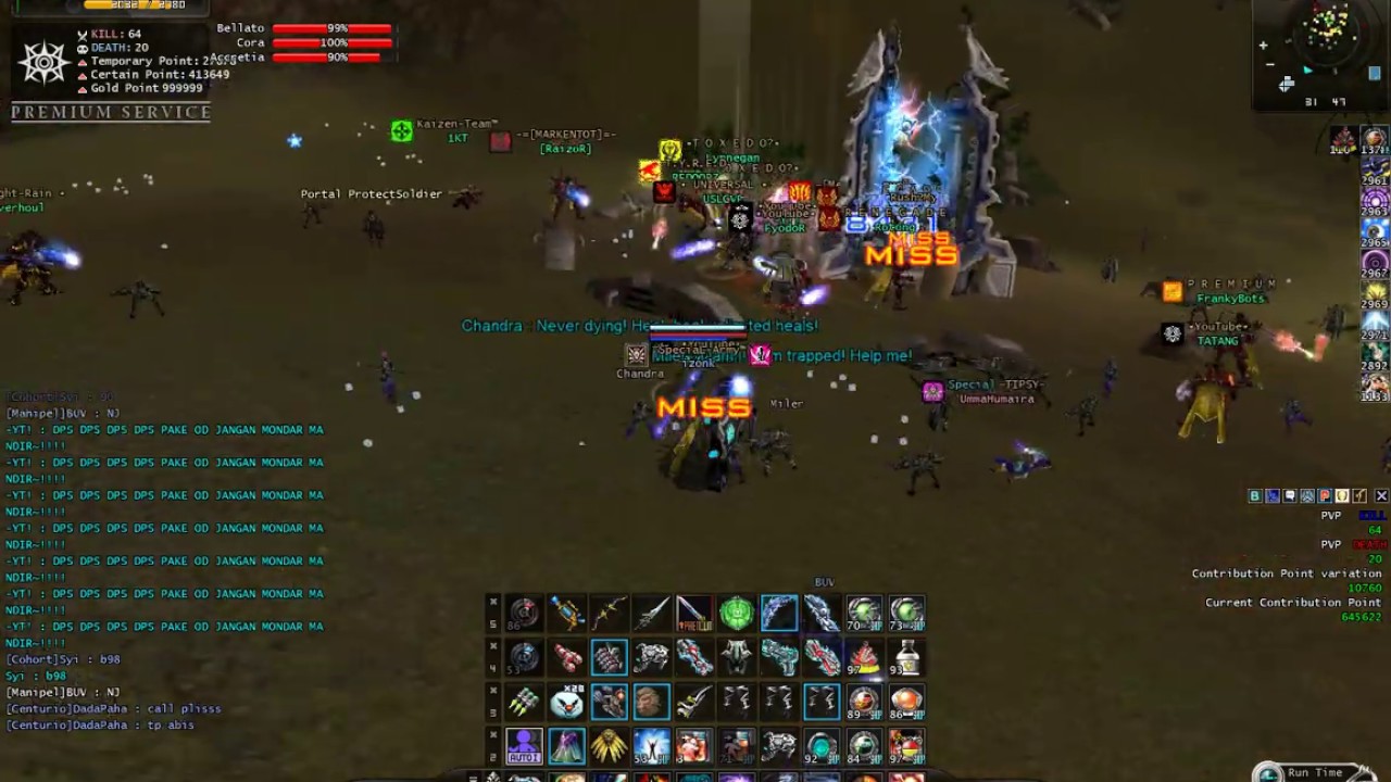 RF ONLINE INDONESIA - TEAM STRIKE WAR ( izonk ) LAUNCHER !! STRIKER [GAMEPLAY] ACCRETIA !!