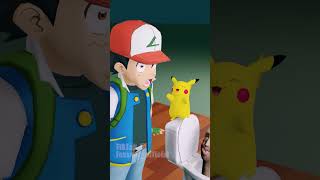 Pikachu & Ash Ketchum 2 Ft. Skibidi Toilet (Who's That Pokémon?) #Pokemon #Memes