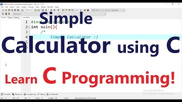 Simple Calculator - C Programming