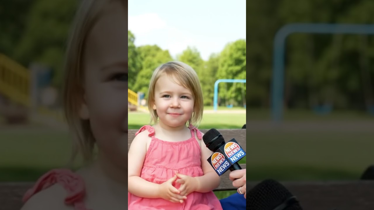 The Cutest Interview Ever: Baby at the Park