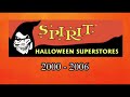 Spirit halloween logo history  for rich fox  2022  1987