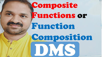 Composite Functions || Function Composition || DMS || MFCS || GATE || Discrete Mathematics
