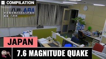 Magnitude 7.6 Earthquake in Japan, Tohoku - Dec. 8, 2025 COMPILATION