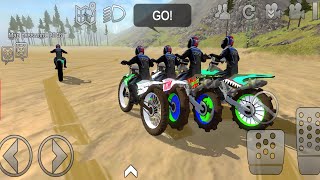 Extreme Motocross Dirt Online 5 Player Off-road Racing The Mud Android Gameplay Off-road Outlaws screenshot 3