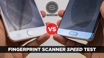 iPhone 7 Plus vs Galaxy Note 7 - Fingerprint Scanner Speed Test