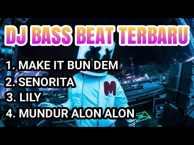 Dj bass beat terbaru viral full - YouTube