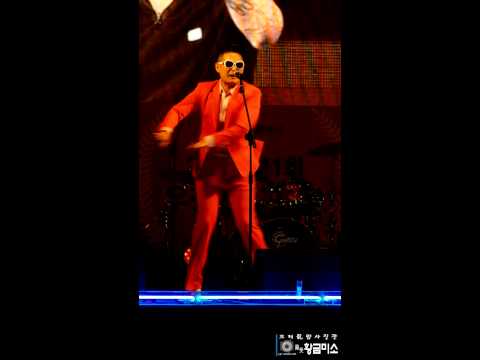 [14.08.30] 화성시 CBS 러빙유콘서트 노라조 조빈 세로직캠
