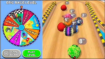 Going Balls Epic Race Level Gameplay Walkthrough Android ios