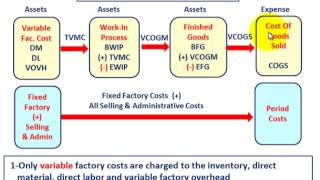 Cost Accounting System (Overview Of Direct or Variable Inventory Valuation Method & Inputs)