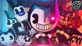 Video thumbnail of "[SFM] Bendy and the Ink Machine Remix (The Living Tombstone ft. DAGames)"