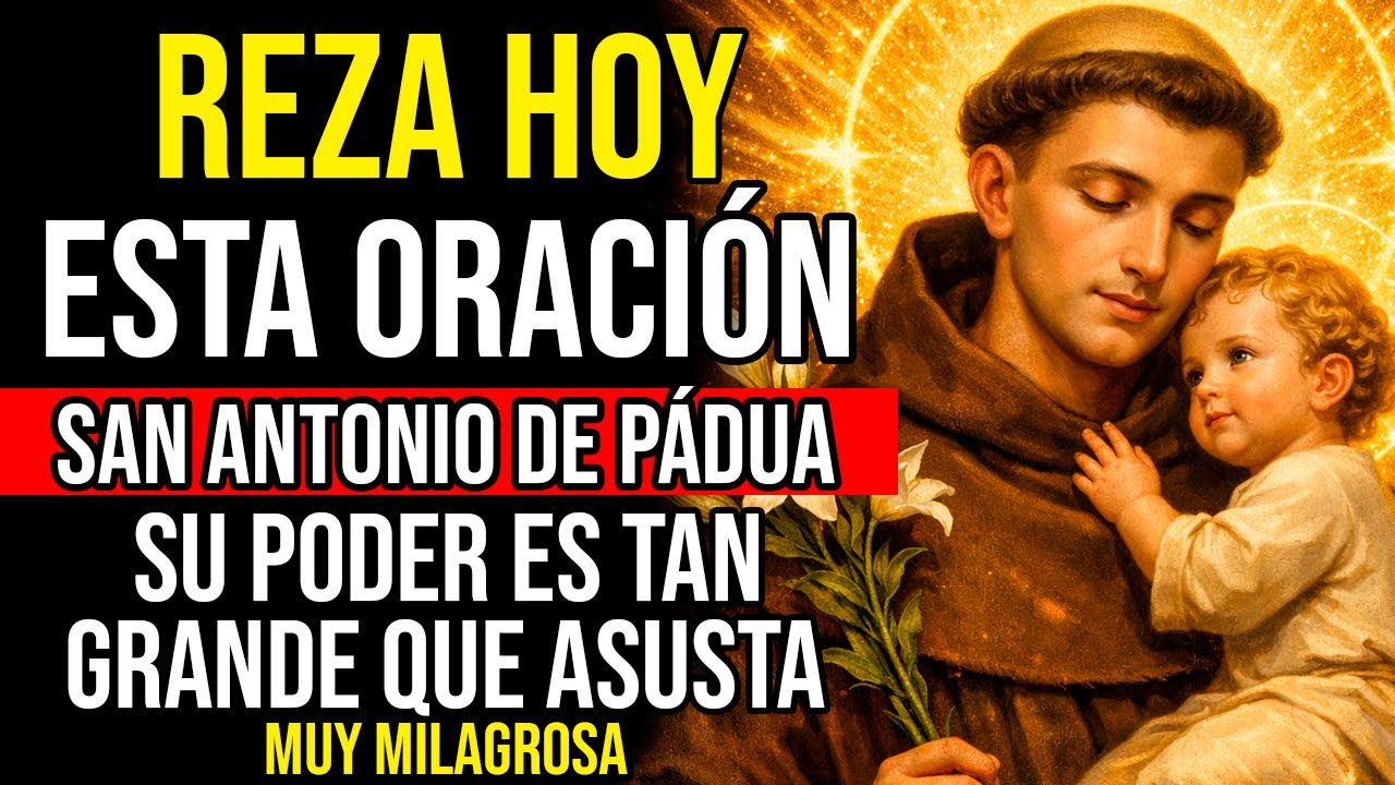 San Antonio de Padua | Oración para situaciones que parecen no resolverse